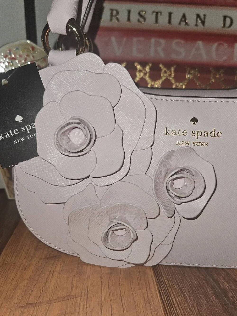 Kate Spade New York Flora Rose Shoulder Bag Nwt